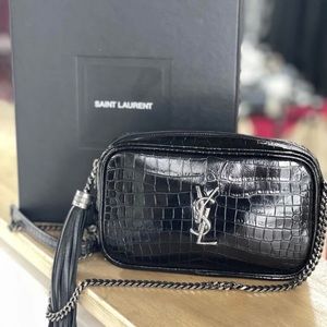 YSL lou camera bag mini, authentic, no receipt but original box and dust bag.